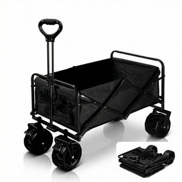 Lugia Bolderkar Opvouwbaar 100L Inhoud – 90x52x103cm All, Verzenden
