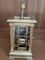 Pendulette de voyage - Bronze, Verre, Laiton - 1850-1900 -, Antiquités & Art