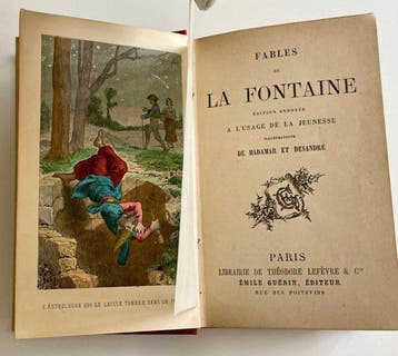 Jean de La Fontaine; De Hadamar et Desandré - Jean de La, Antiek en Kunst
