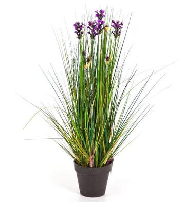 Kunstplant Lavendel Gras 60 cm, Huis en Inrichting, Verzenden