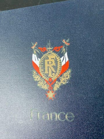 Wereld - Collectie Frankrijk in Davo Album, Timbres & Monnaies, Timbres | Europe | France