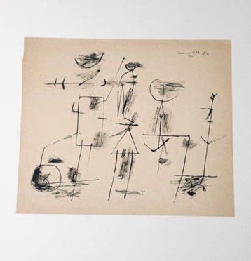 Corneille (1922-2010) - Lote de 4 Litografías de Guillaume