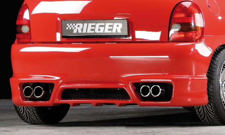 Rieger achterbumper | Corsa B: 02.93-09.96 (tot model 97), 1, Auto-onderdelen, Carrosserie, Nieuw, Opel, Verzenden
