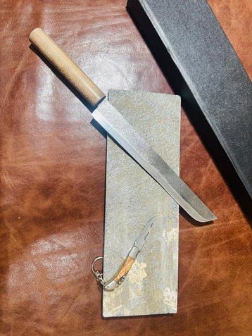 Hekito - Keukenmes - Nakiri bch - Exclusieve vintage