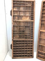 Vitrinekast (2) - Printers tra - Hout - 83x 34 cm Printer