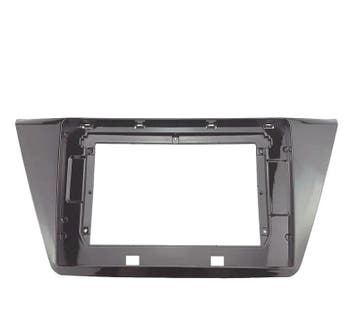 Facade 10.1  Autoradio 2 Din Noir Brillant Pour Volkswagen V, Verzenden, Nieuw