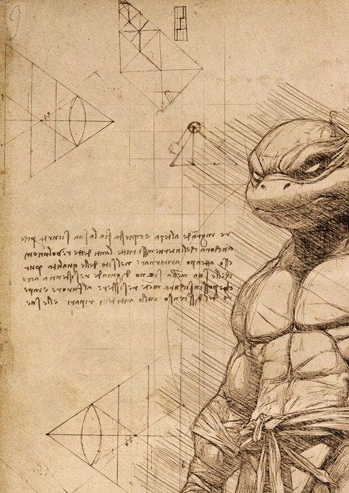 Boriani - Ninja Turtle - Da Vinci Series - limited edition, Cd's en Dvd's, Dvd's | Tekenfilms en Animatie