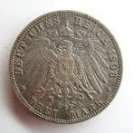 Duitsland, keizerrijk 3 Mark 1908 (Zonder minimumprijs), Postzegels en Munten