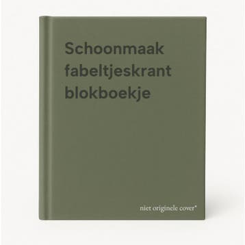 Schoonmaak fabeltjeskrant blokboekje 9789035902152, Verzenden