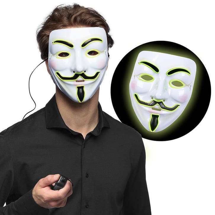 Masker Led Protest, Hobby & Loisirs créatifs, Articles de fête, Envoi