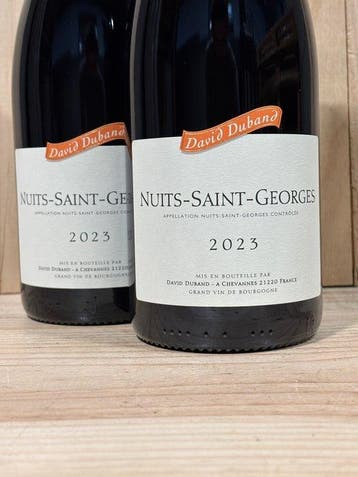 2023 David Duband - Nuits St. Georges - 2 Bouteilles (0,75, Collections, Vins
