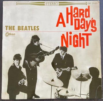 Beatles - A Hard Days Night (Japan) - 2nd Press – Red, Cd's en Dvd's, Nieuw in verpakking