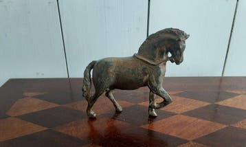 P. Chenet - Beeld, Paard - 10 cm - Brons