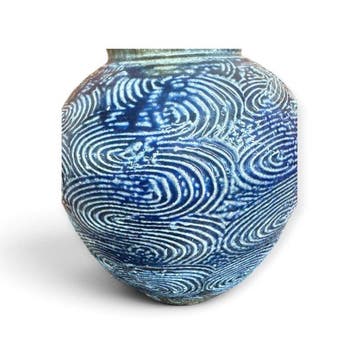 Tetsuhiko Ishijima – Mashiko-yaki vaas met
