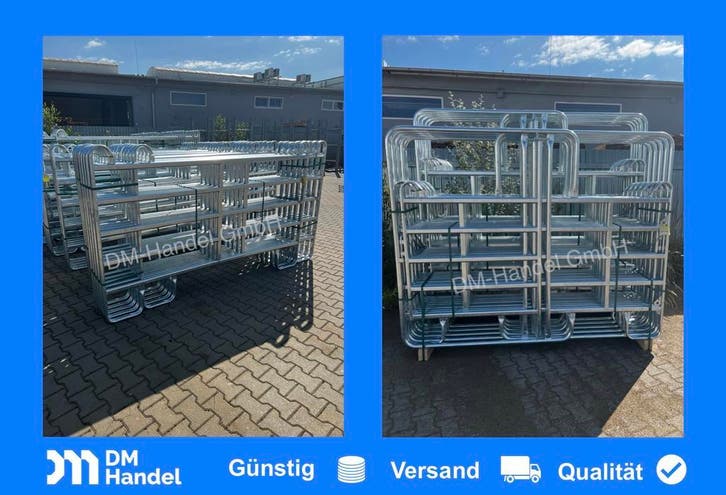 12 Barrière de contention 36m Longeercirkel Roundpen Panel, Dieren en Toebehoren, Stalling en Weidegang