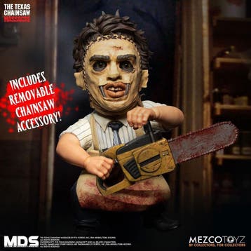Texas Chainsaw Massacre MDS Action Figure Leatherface 15 cm, Ophalen of Verzenden, Nieuw