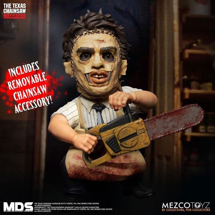 Texas Chainsaw Massacre MDS Action Figure Leatherface 15 cm, Collections, Cinéma & Télévision, Enlèvement ou Envoi