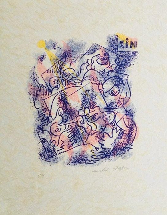 André Masson (1896-1987) - Sans-titre, Antiquités & Art, Antiquités | Autres Antiquités