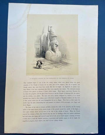 Egypte - Tempel van Luxor; David Roberts/Louis Haghe - A, Nieuw