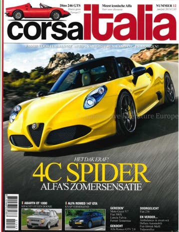 2015 CORSA ITALIA MAGAZINE 12 NEDERLANDS