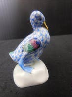 Herend - Figuur - Ente im Fischnet Muster - Porselein