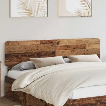 vidaXL Hoofdbord Oud Hout Bewerkt hout, Verzenden, Nieuw
