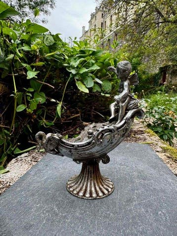 Art Nouveau Vogelbad - Metaal - Nieuwe Kunst