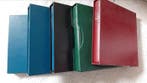 5 classeurs Lindner avec cassette de protection - Diverses, Timbres & Monnaies