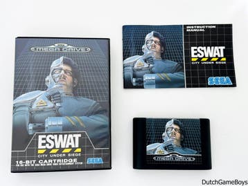 Sega Megadrive - Eswat - City Under Siege, Verzenden, Gebruikt