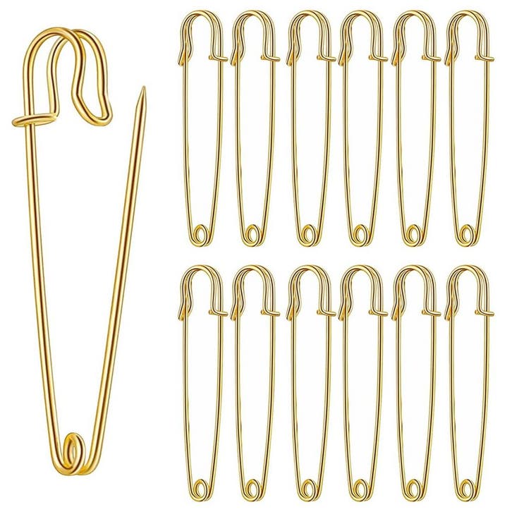 Fako Bijoux - Grote Veiligheidsspeld - Sierspeld -, Bijoux, Sacs & Beauté, Broches, Envoi