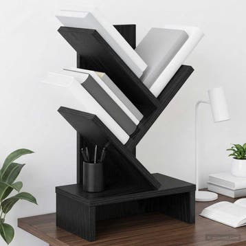 vidaXL Boomvormige boekenplank met 3 planken 30 x 18 x 48 cm, Verzenden, Nieuw