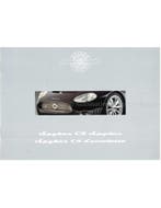 2002 SPYKER CARS C8 BROCHURE ENGELS, Nieuw