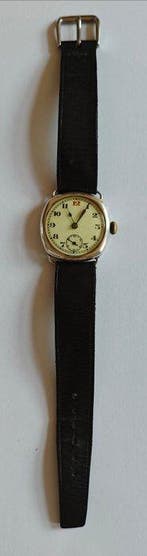 Langendorf - NO RESERVE - Trench watch Military WW1 - Silver