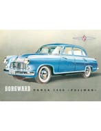 1952 BORGWARD HANSA 2400 PULLMAN BROCHURE DUITS, Ophalen of Verzenden, Nieuw