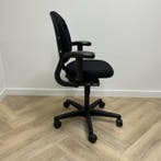 refurbished Ahrend 220 ergonomische bureustoel, zwart, Huis en Inrichting, Ergonomisch, Gebruikt, Zwart, Bureaustoel
