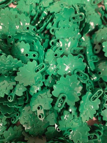 Lego Onderdelen - New Plant Plate Round 1 x 2 with Layered, Nieuw