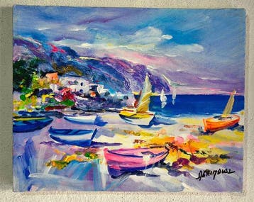 Alfredo Grimaldi (1950) - La Baia dei colori