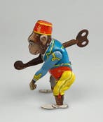 Georg Köhler - Blikken speelgoed - Mechanische jongelerende, Antiek en Kunst