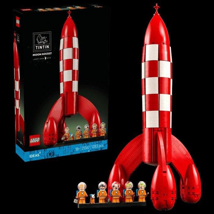 Tintin - 1 Toy - Fusée Lego - 2026, Boeken, Strips | Comics