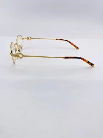 Cartier - Vintage Cartier oval-frame glasses, 18K