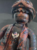 WASE CUSTOM - Speelgoed figuur HARLEY DAVIDSON ORANGE AND