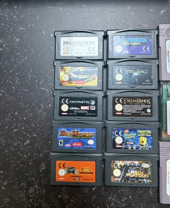 Nintendo - Gameboy Advance - Old Gameboy Advance SP Games, Games en Spelcomputers, Spelcomputers | Overige Accessoires
