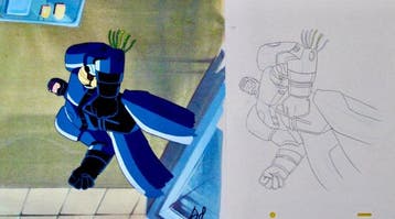 ROBOCOP  Alpha Comando Originele animatiecel - with, Nieuw in verpakking