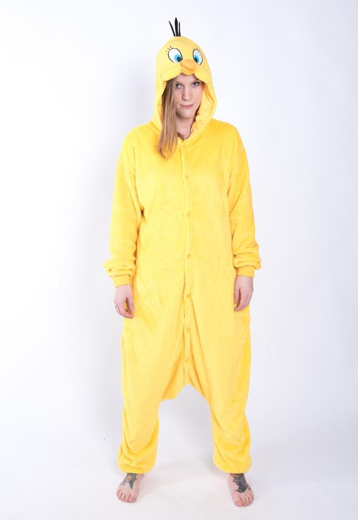 Onesie Tweety Pak XS-S Kanarie Vogel Kostuum Jumpsuit Huispa, Vêtements | Femmes, Costumes de carnaval & Vêtements de fête, Enlèvement ou Envoi