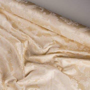 GCFabrics – Jacquard meubelstof met elegant bloemmotief –