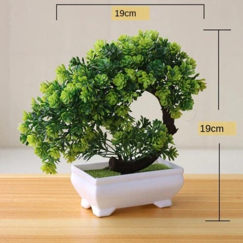Kunst Bonsai Boom - Planten Nep Plant Plastic Decoratie  Accessoires  pour la Maison | Plantes & Fleurs artificielles  2ememain