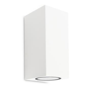 Wandverlichting modern Geo Up en Down Muurlamp Wit met Licht, Verzenden