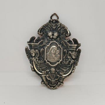 Reis-icoon - .925 zilver, Antiek en Kunst