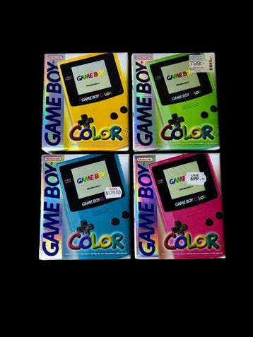 Nintendo - Gameboy Color - Poker Game Boy Color x4 - 1