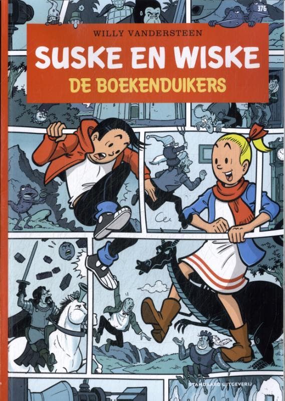 De boekenduikers / Suske en Wiske / 376 9789002279966, Livres, BD, Envoi